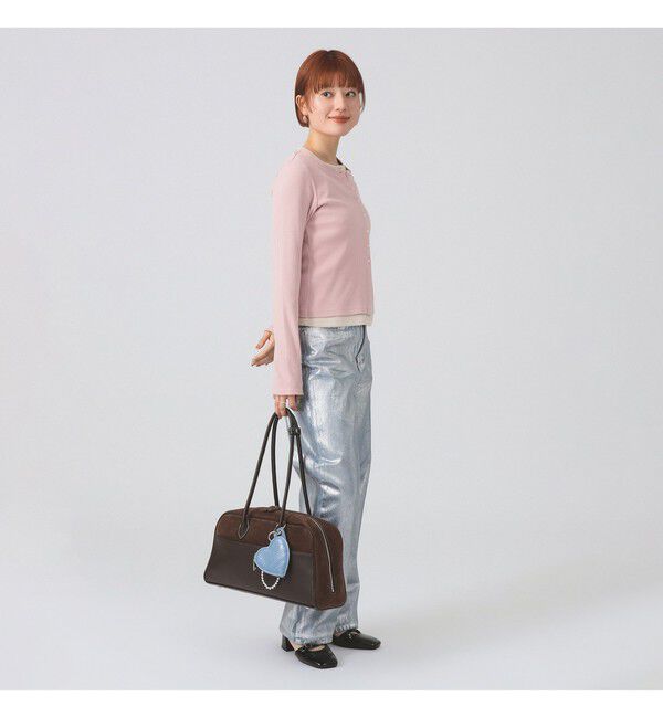 Ray BEAMS 「RIB レイヤード カーディガン」|Tシャツ・カットソー|