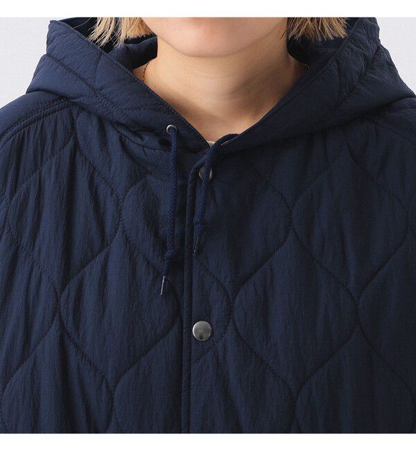 BEAMSBOY「ナイロン キルティング フード コート」|ダッフルコート|