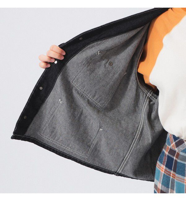BEAMSBOY「デニム エンジニア ジャケット」|ブルゾン・スタジャン|