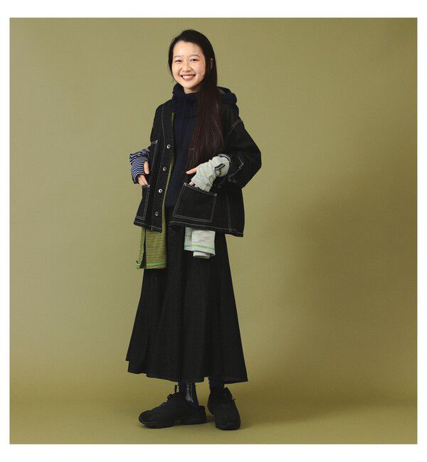 BEAMSBOY「デニム エンジニア ジャケット」|ブルゾン・スタジャン|