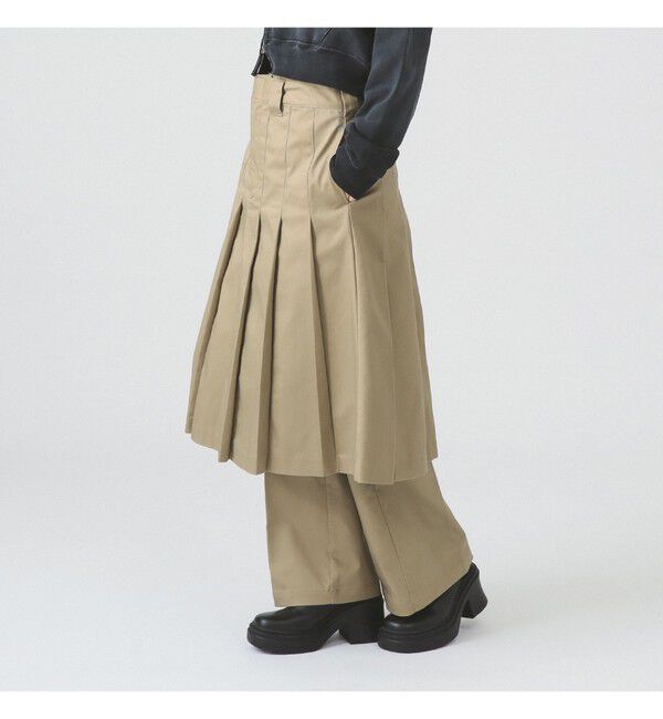 Ray BEAMS 「【別注】Dickies / レイヤード スカート パンツ」|その他|