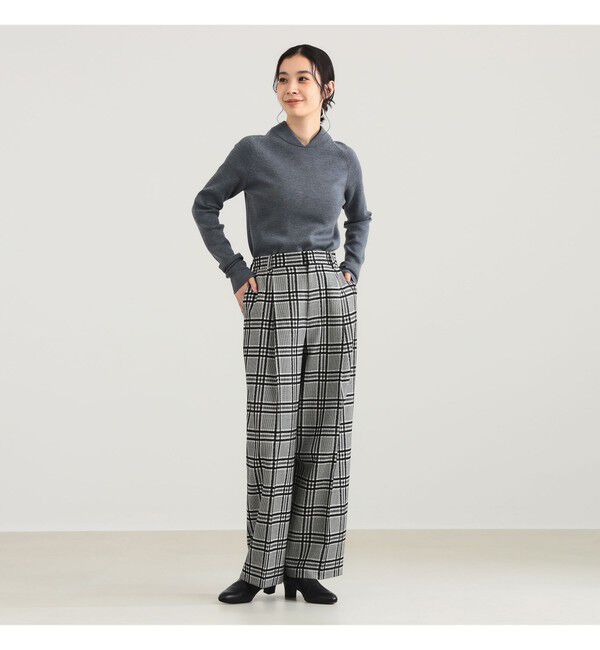 Demi-Luxe BEAMS 「AK+1 / MA-1 リブカラー プルオーバー」|ニット・セーター|