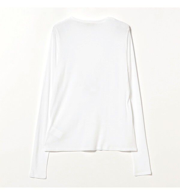 Demi-Luxe BEAMS 「シアーコットン ロングスリーブT」|Tシャツ・カットソー|