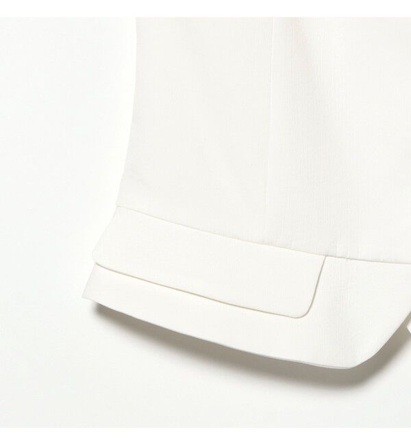 Demi-Luxe BEAMS 「SEEALL / ペプラム ジレ」|ダウン|