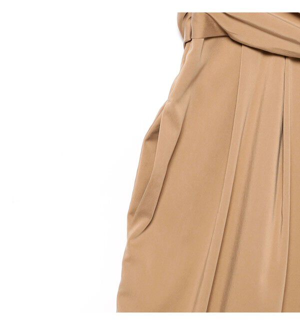 Demi-Luxe BEAMS 「キュプラ ドレープ オールインワン」|オールインワン|