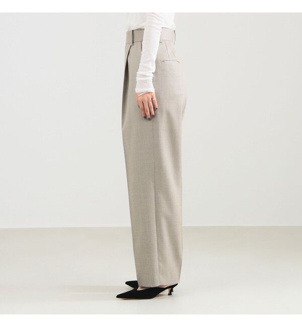Demi-Luxe BEAMS 「ツイル テーパード パンツ」|チノ|