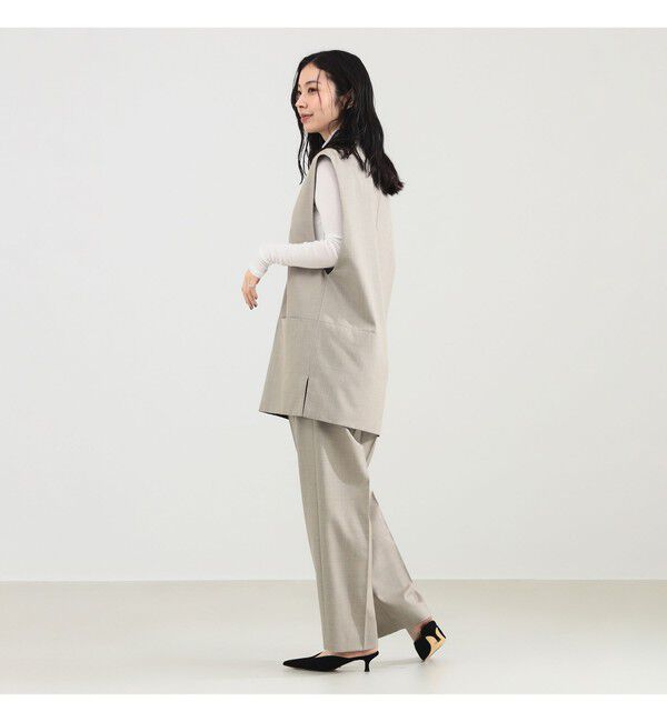 Demi-Luxe BEAMS 「ツイル テーパード パンツ」|チノ|