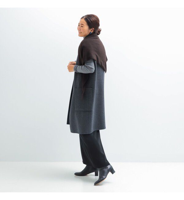 Demi-Luxe BEAMS 「リバー ロングジレ」|ダウン|