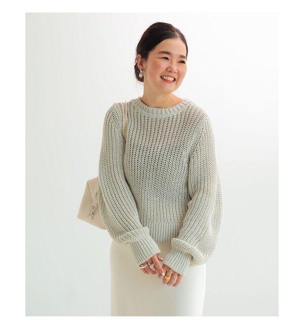 Demi-Luxe BEAMS 「畦編み ニット プルオーバー.M」|ニット・セーター|