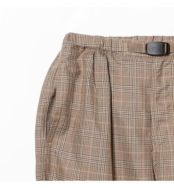 BEAMSBOY「【別注】Gramicci / チェック イージーパンツ」|チノ|