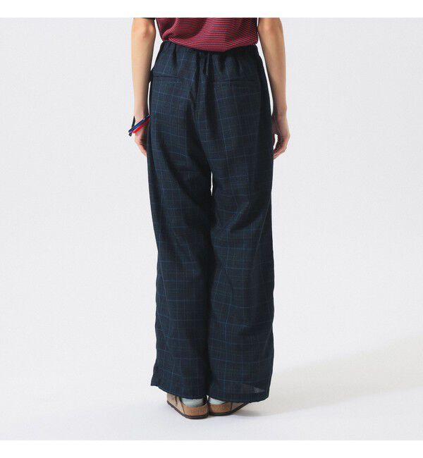 BEAMSBOY「【別注】Gramicci / チェック イージーパンツ」|チノ|