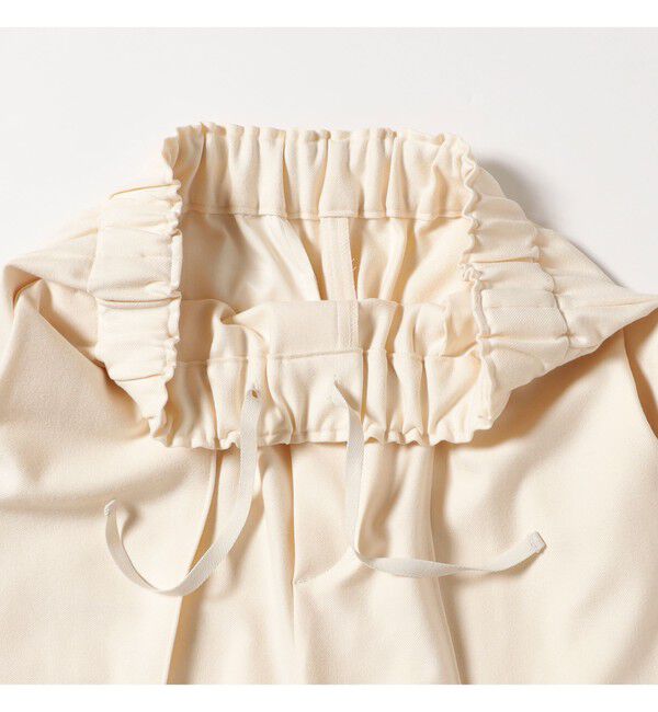 Demi-Luxe BEAMS 「ウールライク イージーパンツ」|チノ|