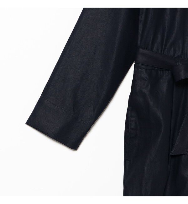 Demi-Luxe BEAMS 「スキッパー ギャバ ジャンプスーツ」|オールインワン|