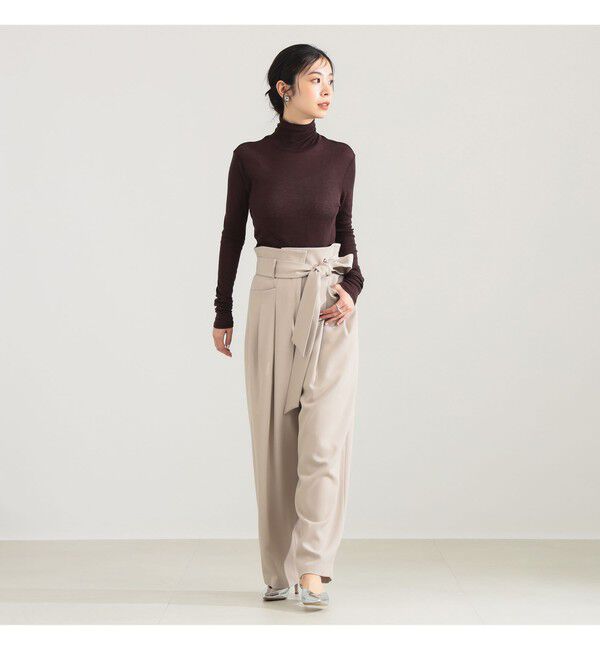 Demi-Luxe BEAMS 「フライス タートルネックプルオーバー」|Tシャツ・カットソー|