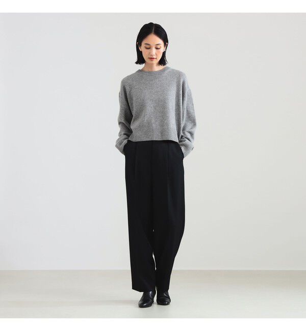 Demi-Luxe BEAMS 「7ゲージ ウール クルーネック プルオーバー」|ニット・セーター|