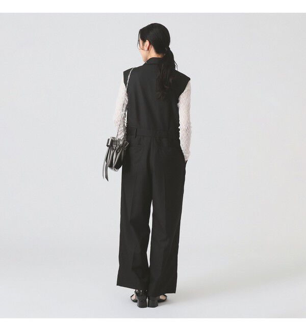 Ray BEAMS 「スーツ ディテール サロペット」|オールインワン|