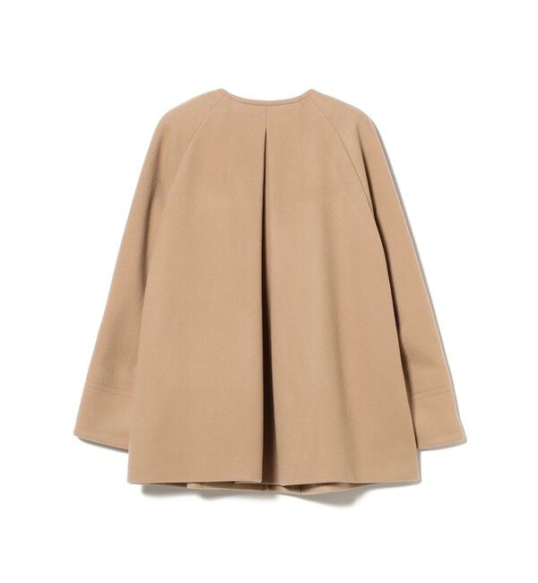 Demi-Luxe BEAMS 「ソフトメルトン ノーカラーコート」|ダッフルコート|
