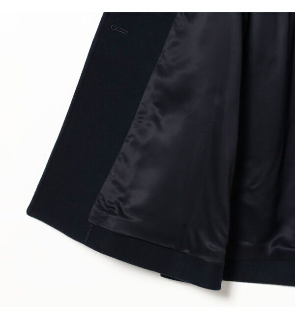 Demi-Luxe BEAMS 「ソフトメルトン ノーカラーコート」|ダッフルコート|