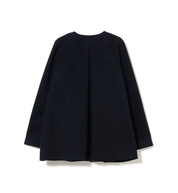 Demi-Luxe BEAMS 「ソフトメルトン ノーカラーコート」|ダッフルコート|