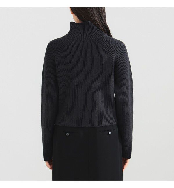 Demi-Luxe BEAMS 「サイドジップ リブ プルオーバー ニット .M」|ニット・セーター|
