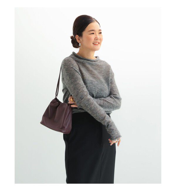 Demi-Luxe BEAMS 「モヘヤ オフ タートル プルオーバー」|ニット・セーター|