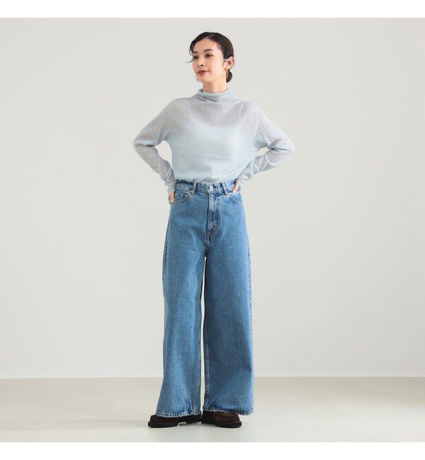 Demi-Luxe BEAMS 「モヘヤ オフ タートル プルオーバー」|ニット・セーター|