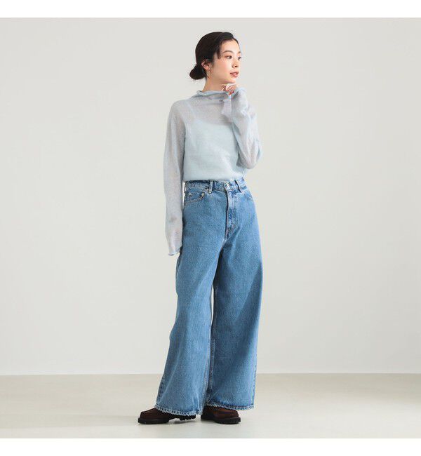 Demi-Luxe BEAMS 「モヘヤ オフ タートル プルオーバー」|ニット・セーター|