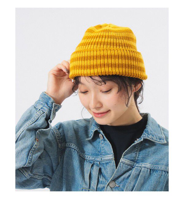 BEAMSBOY「【別注】LEUCHTFEUER / 2トーン ボーダー ワッチキャップ」|その他|