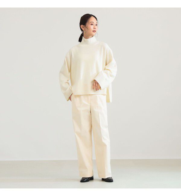 Demi-Luxe BEAMS 「ピーチツイル ストレート パンツ」|チノ|