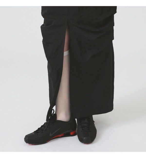 Ray BEAMS 「ダブル ウエスト タック スカート」|タイト|