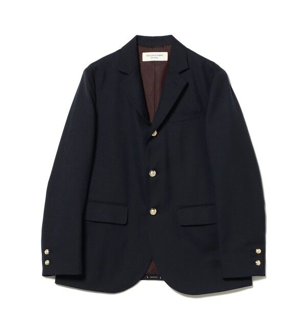 BEAMSBOY「ティーダブ スリー ボタン ブレザー」|テーラードジャケット|NAVY