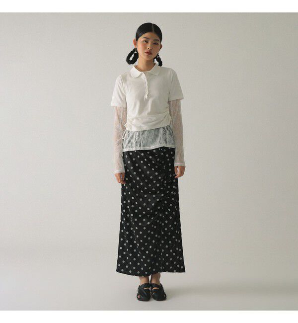 Ray BEAMS 「レース テープ キリカエ Tシャツ」|Tシャツ・カットソー|