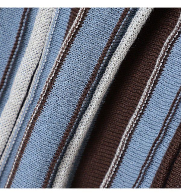 Ray BEAMS 「マルチストライプ ニット キャミソール」|キャミソール|