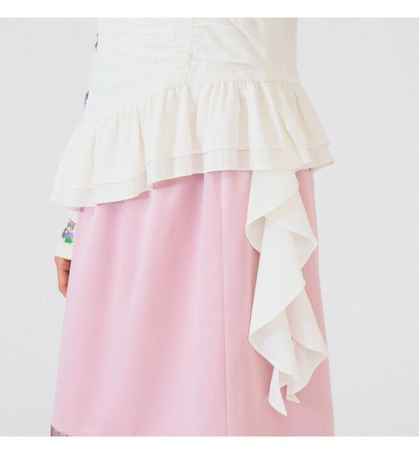 Ray BEAMS 「裾 フレアー キャミソール」|キャミソール|