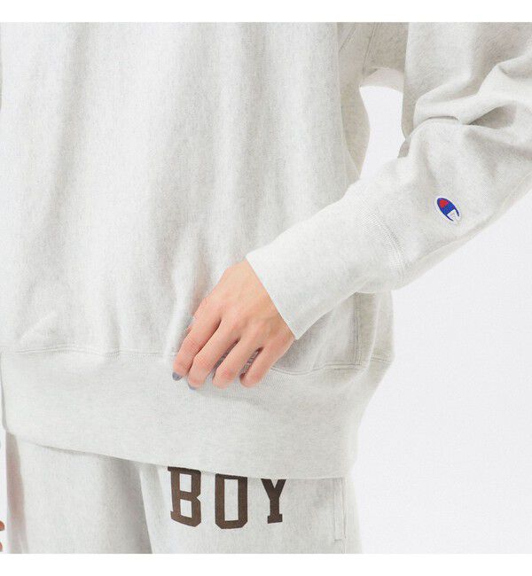 BEAMSBOY「【別注】Champion / ボーイ リバースウィーブ(R) クルー」|Tシャツ・カットソー|