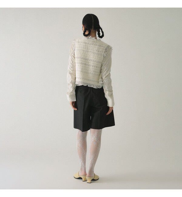 Ray BEAMS 「ツイード ニット ベスト」|ベスト・ジレ|