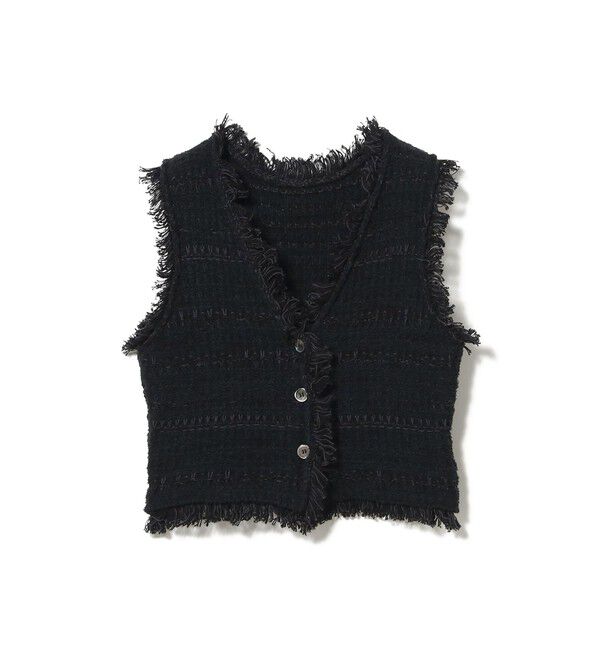 Ray BEAMS 「ツイード ニット ベスト」|ベスト・ジレ|