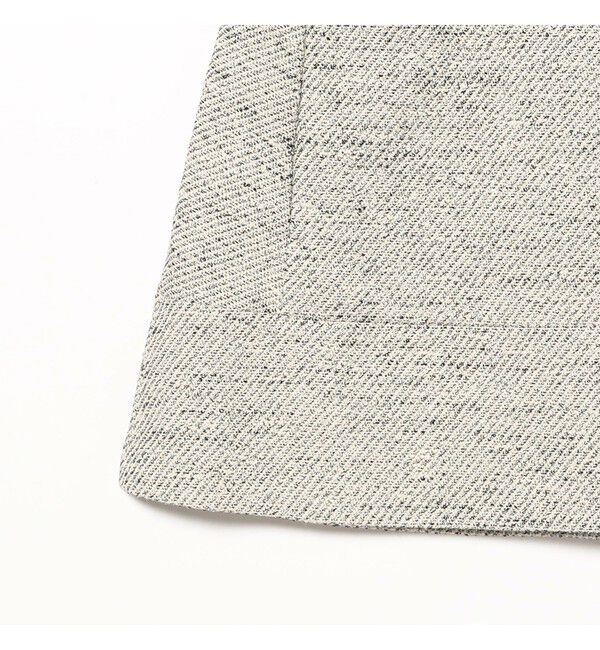 Demi-Luxe BEAMS 「ツイード フレア Vネック ジレ＊」|シャツ・ブラウス|