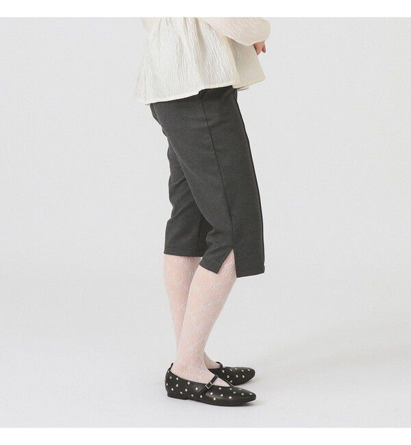 Ray BEAMS 「ストレッチ カプリ パンツ」|その他|GREY