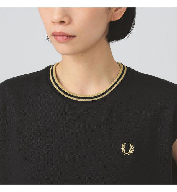Ray BEAMS 「【別注】FRED PERRY / ティップド ピケ ドレス」|ワンピース|
