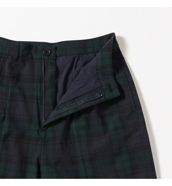 BEAMSBOY「チェック スラックス」|チノ|