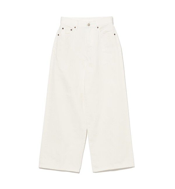 BEAMSBOY「ワイド デニム パンツ」|チノ|