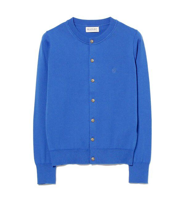 BEAMSBOY「14ゲージ クルーネック カーディガン」|ニット・セーター|