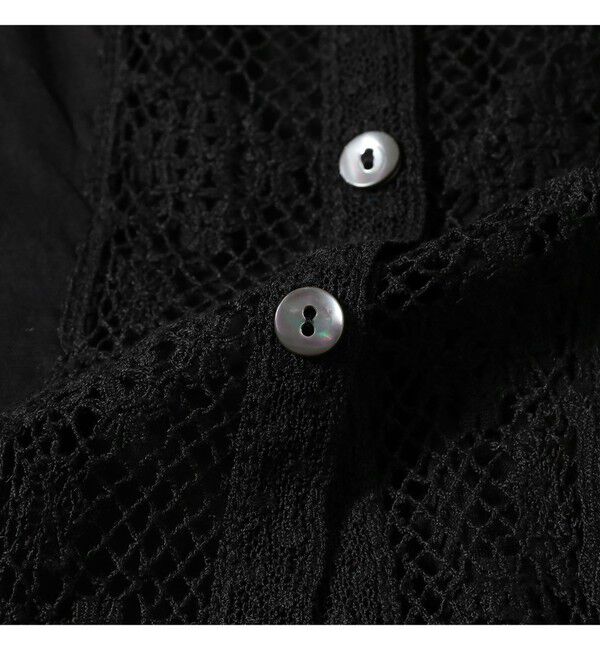 BEAMSBOY「ヴィンテージ レース ブラウス」|シャツ・ブラウス|