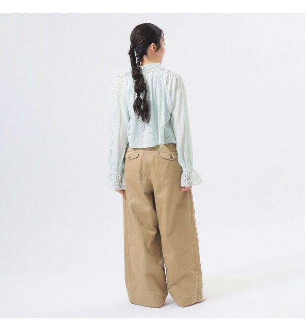 BEAMSBOY「ヴィンテージ レース ブラウス」|シャツ・ブラウス|