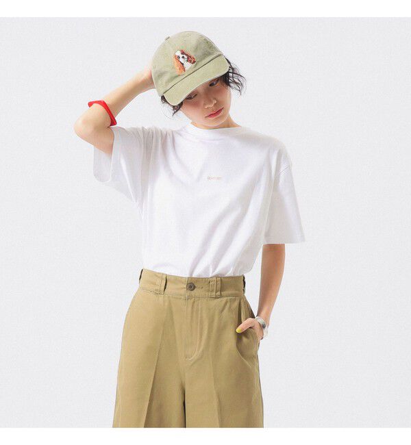 BEAMSBOY「ボーイ エンブロイダリー クルー Tシャツ」|Tシャツ・カットソー|