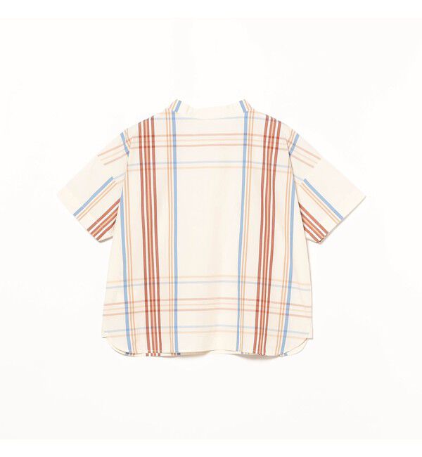 BEAMSBOY「ボーイ ビッグタータン ショートスリーブ」|シャツ・ブラウス|