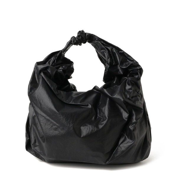 Ray BEAMS 「ACOC / Glossy Mid Tangle Twist Bag」|トートバッグ|BLACK