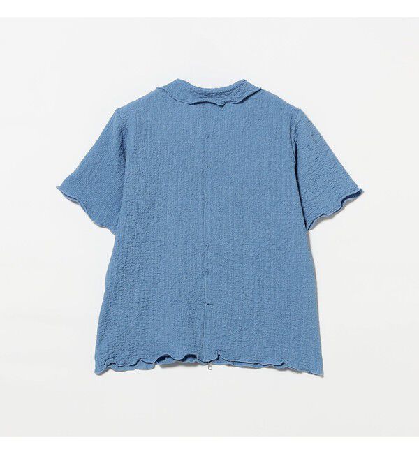 Ray BEAMS 「シュリンクメロー ジップ ポロ カーディガン」|カーディガン|