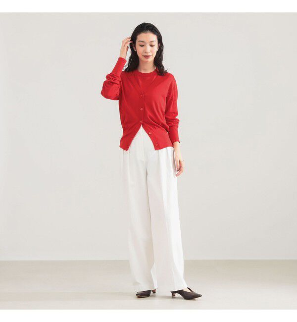 Demi-Luxe BEAMS 「AK+1 / インタック セミワイド パンツ」|チノ|